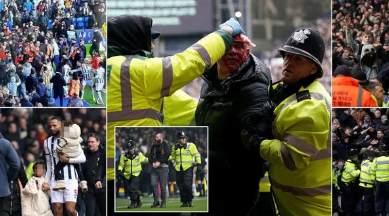 Chaotic Clash: West Brom vs. Wolves FA Cup Match Halted for 38 Minutes Due to Crowd Trouble MrPrecious